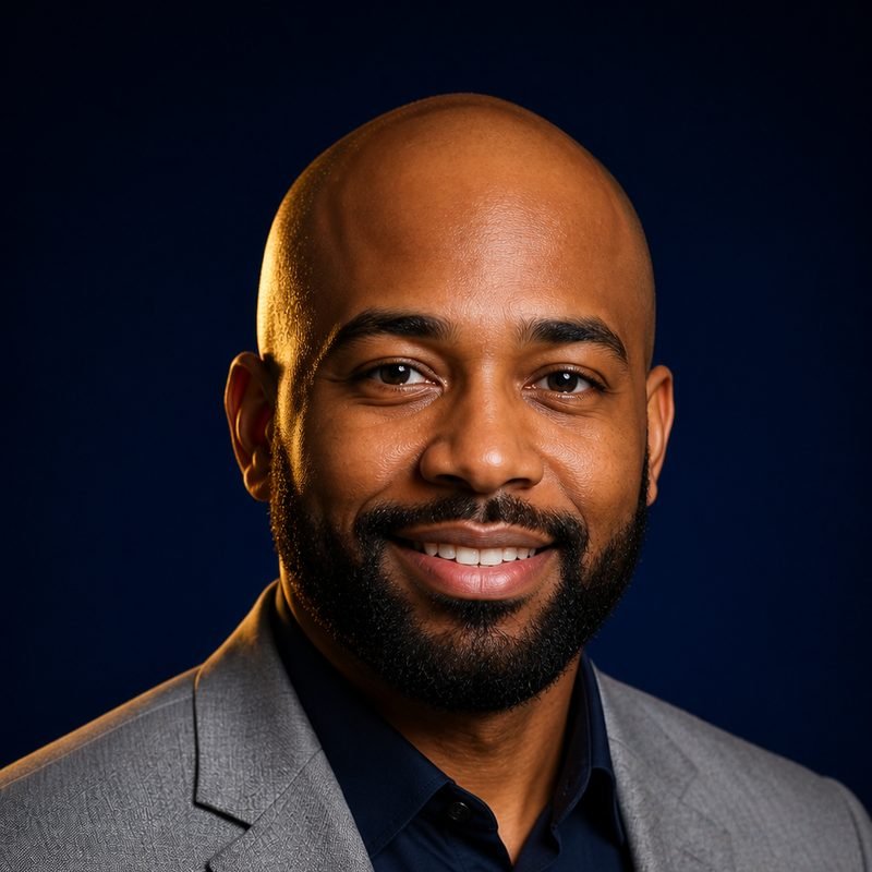 PLACEHOLDER portrait - replace with a real photograph of your Youth Pastor